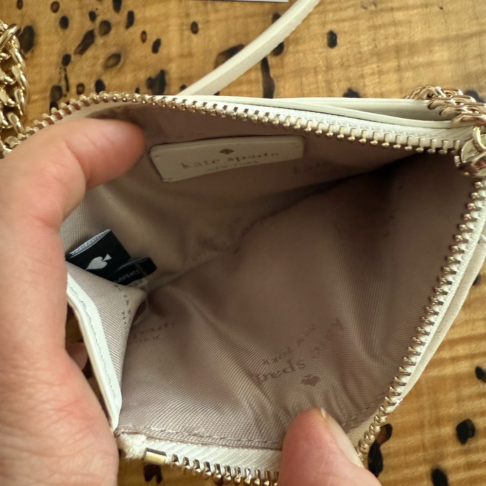 Kate Spade Carey Quilted Small Flap Crossbody with Matching Card Holder - Picture 9 of 9